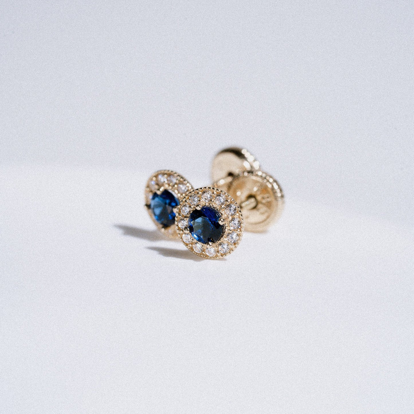 PIN - Blue Earrings